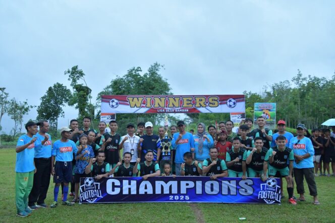 
 RW 02 Bamban Utara Juara Turnamen Sepak Bola Bamban